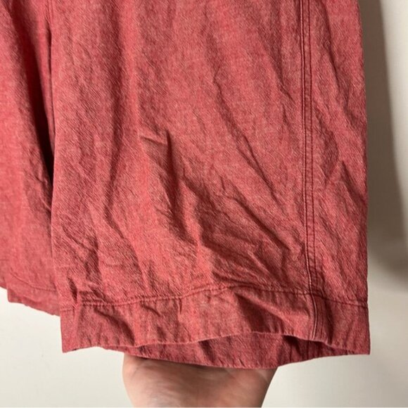 J Crew Men's Gramercy Shorts cotton linen 10" Red Size 34 Casual Summer Basic - Picture 5 of 12